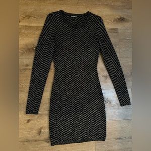 Gorgeous and sparkly. Express hourglass dress.